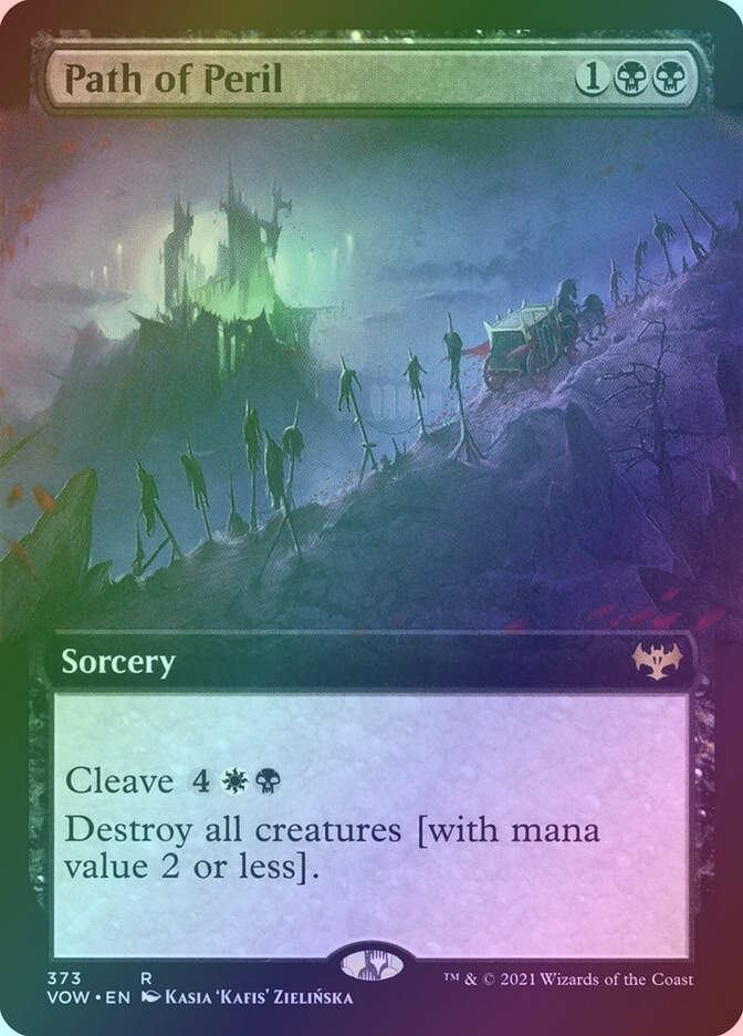 Path of Peril (VOW) (373) / Extended Art / Foil