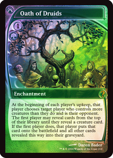 Oath of Druids (MB2) (212) / Foil