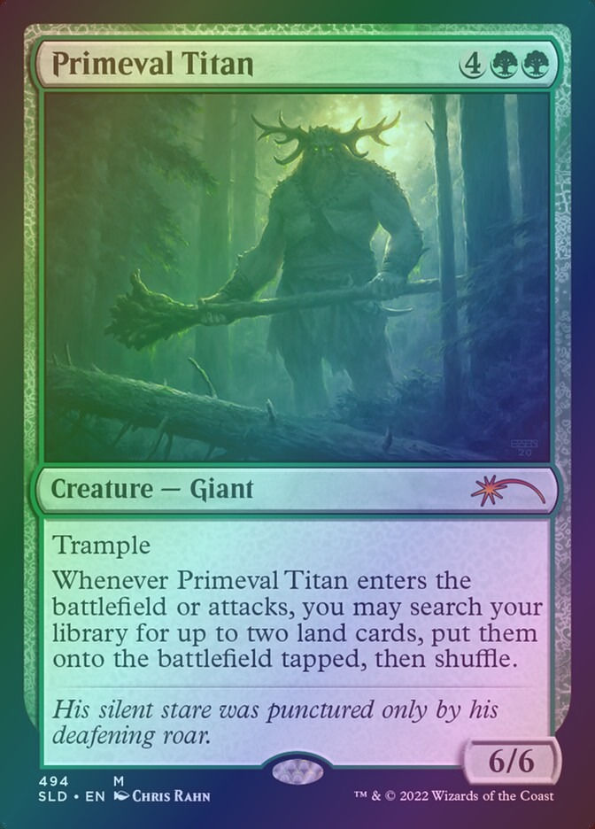 Primeval Titan (SLD) (494) / Foil