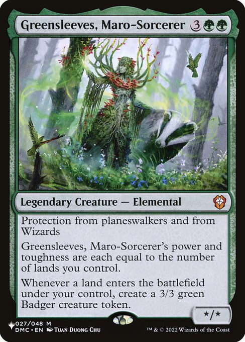 Greensleeves, Maro-Sorcerer (PLST) (DMC-27)