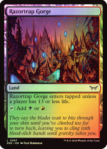 Razortrap Gorge (DSK) (267) / Foil