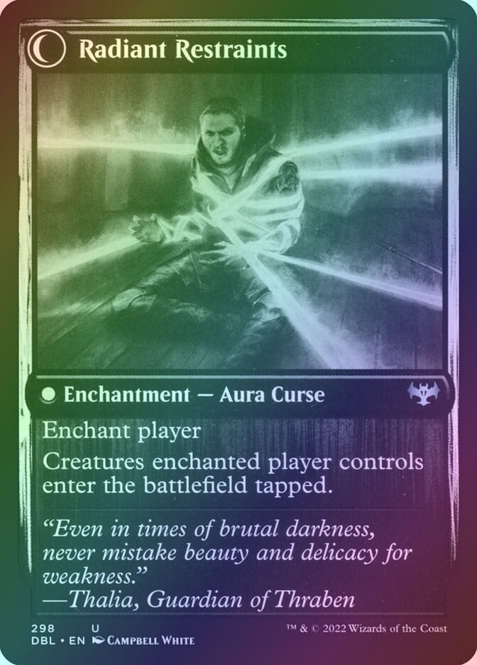 Radiant Grace // Radiant Restraints (DBL) (298) / Foil — cara 2 de 2