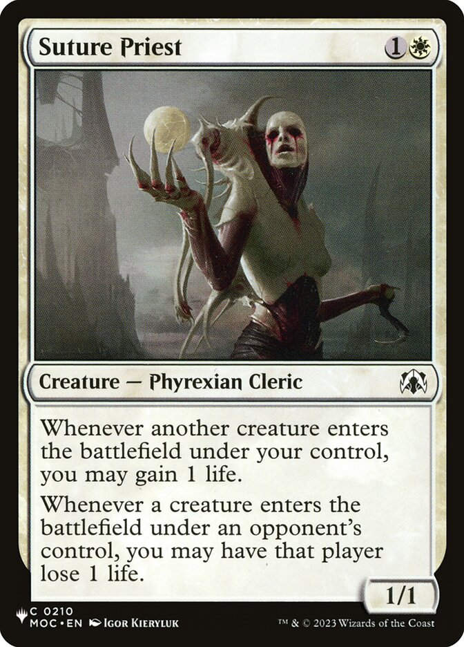 Suture Priest (PLST) (MOC-210)