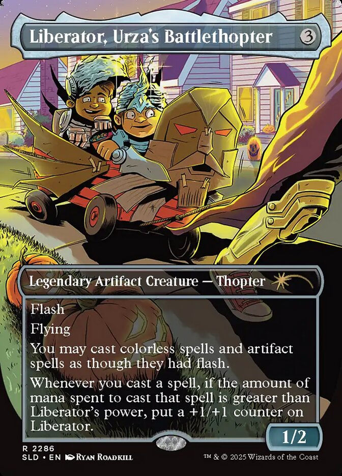 Liberator, Urza's Battlethopter (SLD) (2286) / Borderless