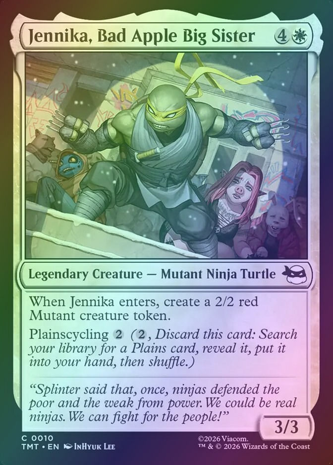 Jennika, Bad Apple Big Sister (TMT) (10) / Foil