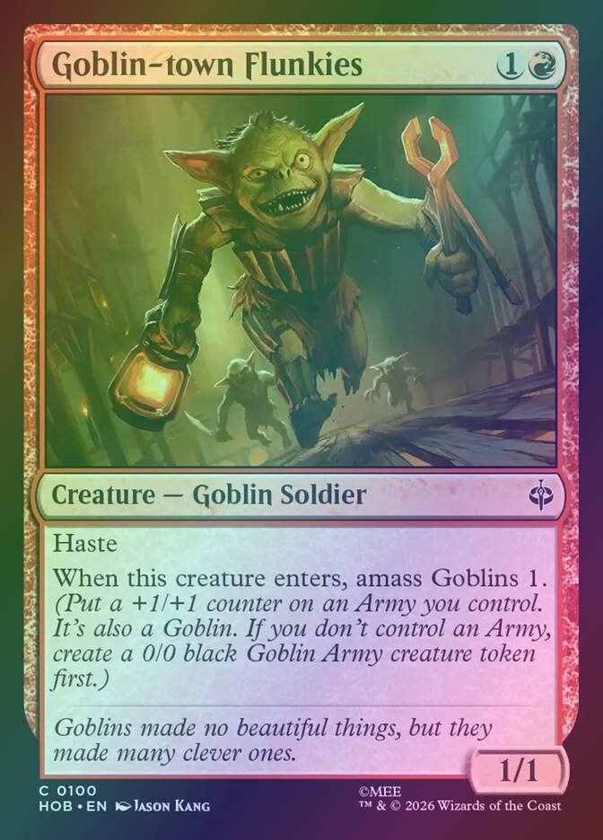 Goblin-town Flunkies (HOB) (100) / Foil