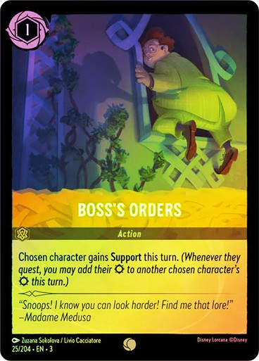 Boss's Orders (LOR_ITI) / Foil