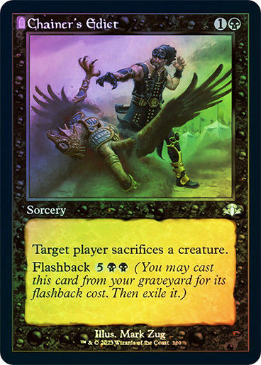 Chainer's Edict (DMR) / Showcase / Foil