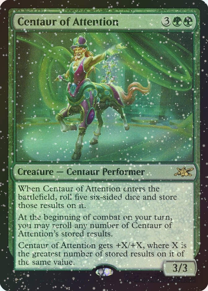 Centaur of Attention (UNF) (418) / Galaxy Foil