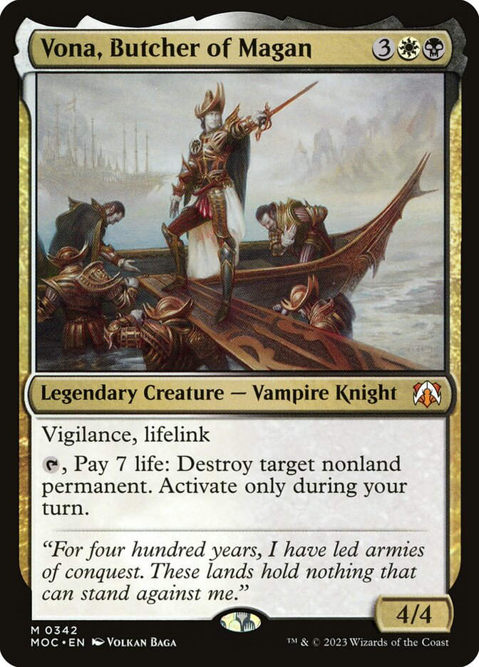 Vona, Butcher of Magan (MOC) (342)