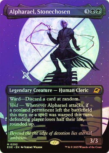 Alpharael, Stonechosen (EOE) (292) / Borderless / Foil