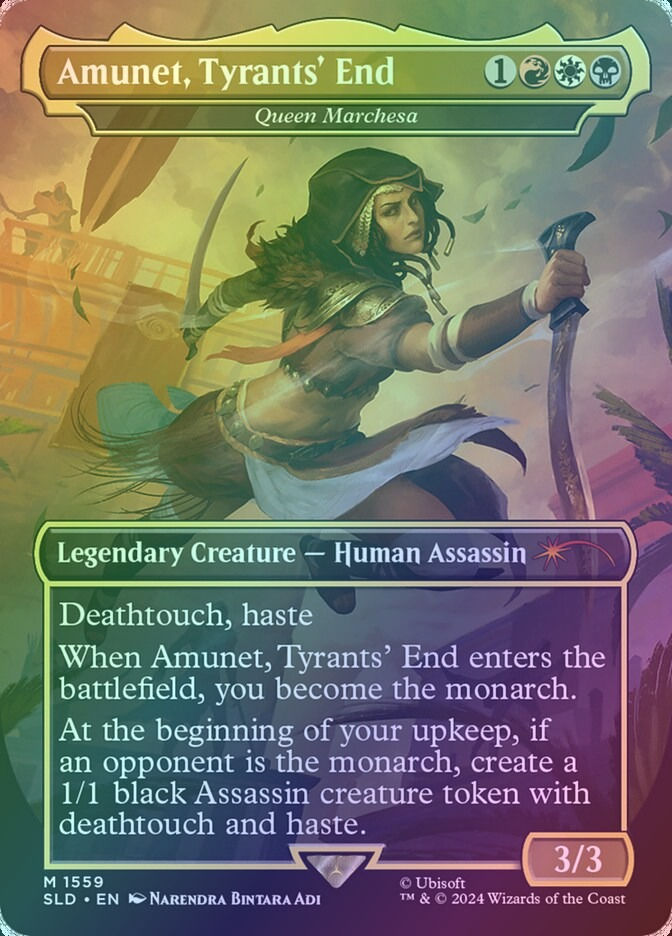 Queen Marchesa (SLD) (1559) / Borderless / Foil