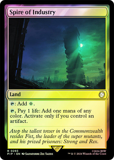 Spire of Industry (pip) (293) / Foil