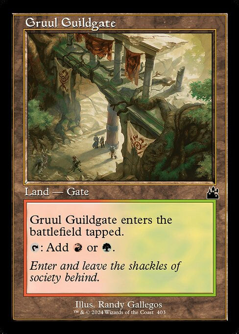 Gruul Guildgate (rvr) (403) / Retro