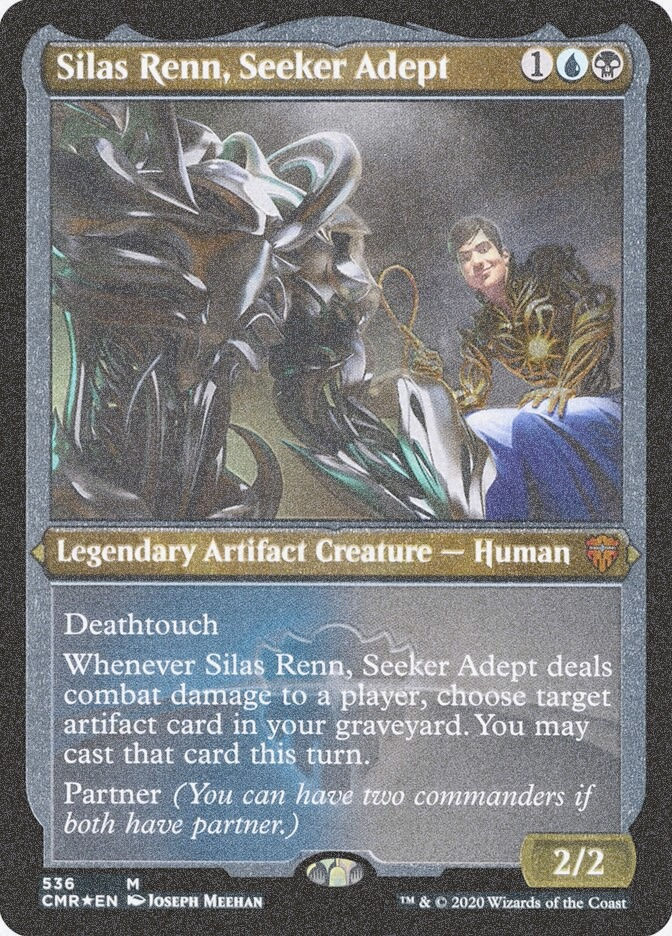 Silas Renn, Seeker Adept (CMR) (536) / Foil Etched