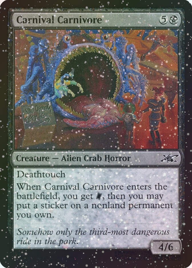 Carnival Carnivore (UNF) (354) / Galaxy Foil