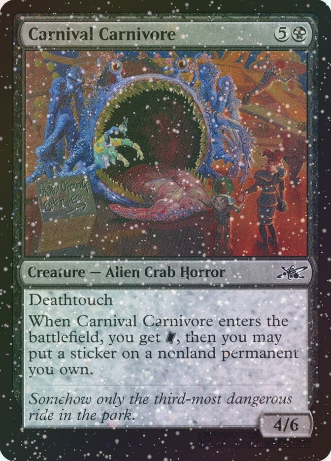 Carnival Carnivore (UNF) (354) / Galaxy Foil
