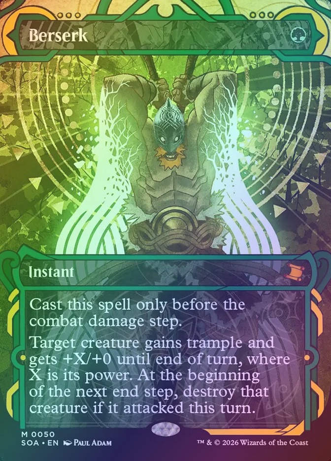 Berserk (SOA) (50) / Borderless / Showcase / Foil