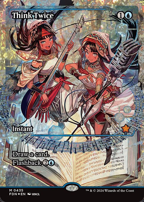 Think Twice (FDN) (435) / Foil / Fracture Foil / Showcase