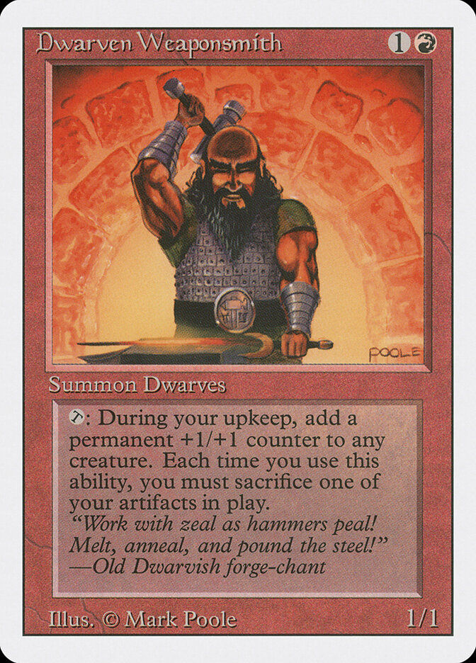 Dwarven Weaponsmith (3ED) (145)