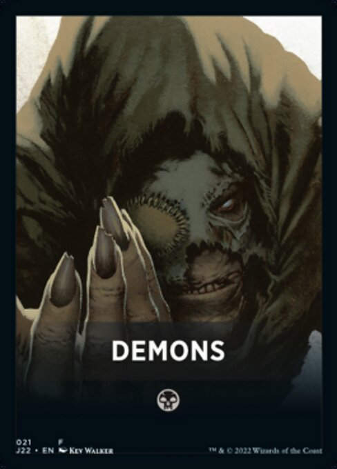 Demons (fj22) / Front Cards Token