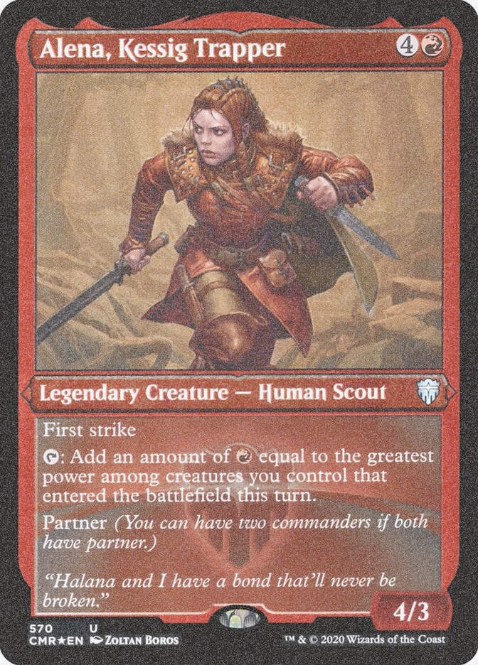 Alena, Kessig Trapper (CMR) (570) / Foil Etched