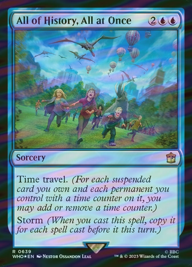 All of History, All at Once (WHO) (639) / Surge Foil