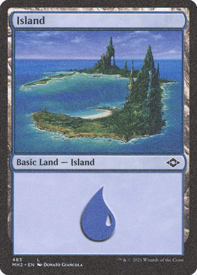 Island (MH2) (483) / Foil Etched