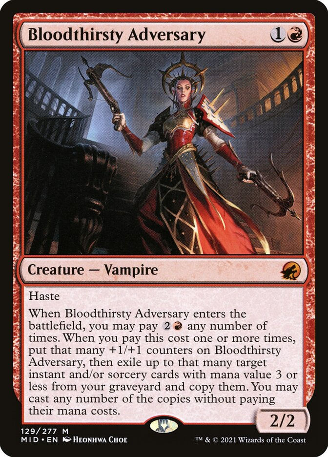 Bloodthirsty Adversary (MID) (129)