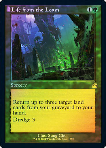 Life from the Loam (rvr) (350) / Retro / Foil