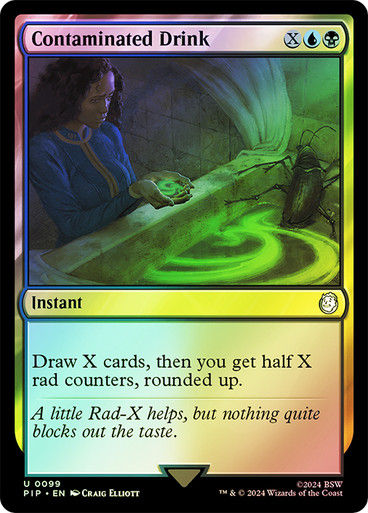 Contaminated Drink (pip) (99) / Foil