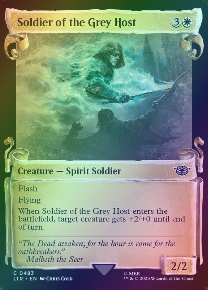 Soldier of the Grey Host (LTR) (483) / Showcase / Foil