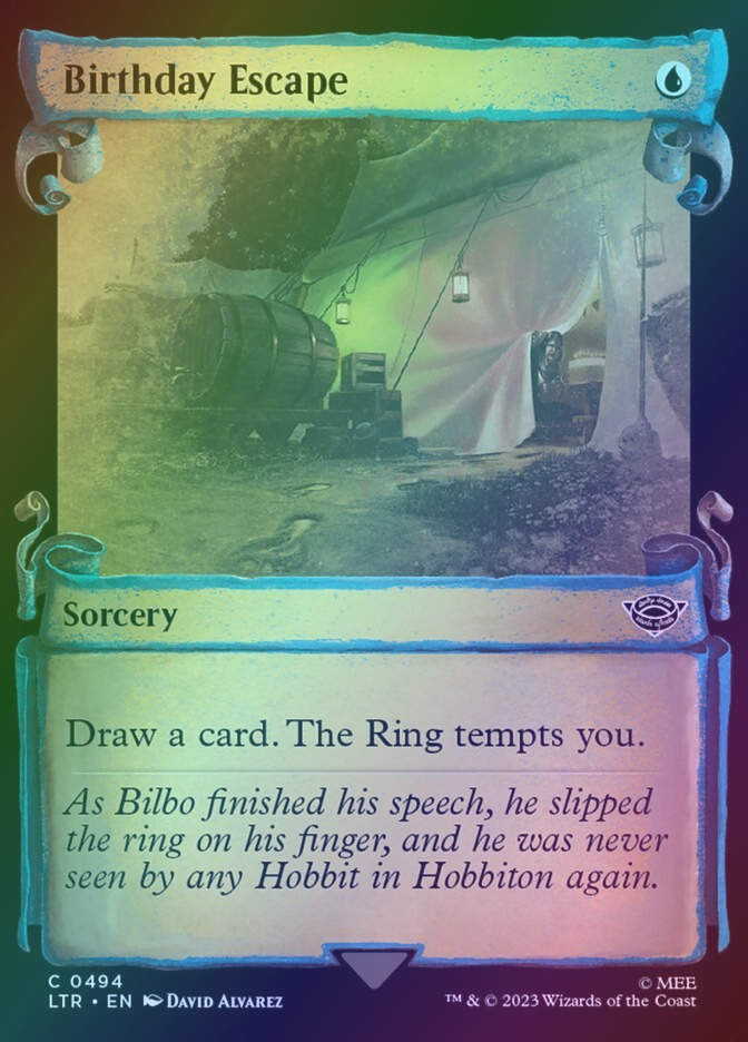 Birthday Escape (LTR) (494) / Showcase / Foil