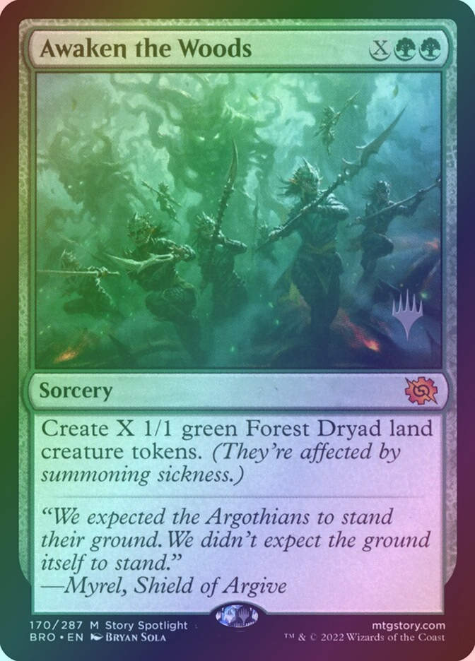 Awaken the Woods (PBRO) (170p) / Foil