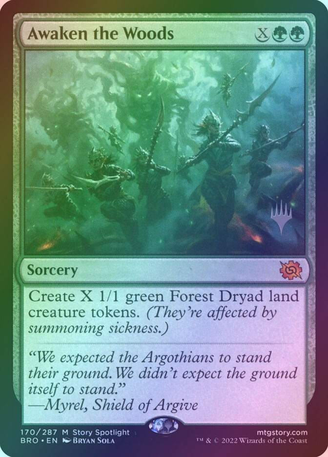 Awaken the Woods (PBRO) (170p) / Foil
