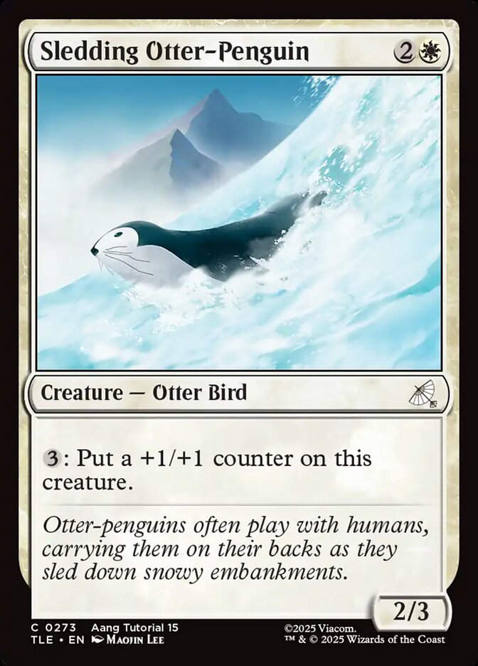 Sledding Otter-Penguin (TLE) (273)