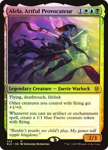 Alela, Artful Provocateur (ELD) (324) / Foil