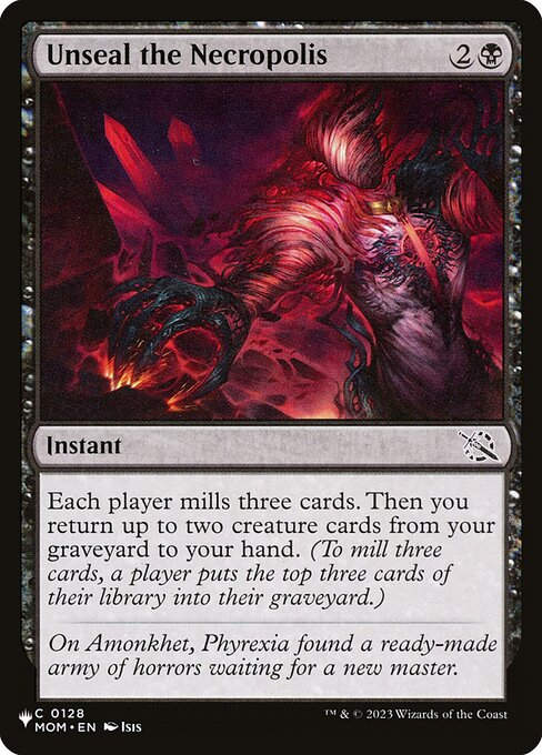 Unseal the Necropolis (PLST) (MOM-128)