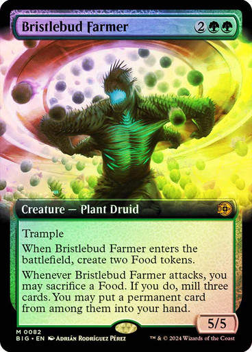 Bristlebud Farmer (BIG) (82) / Extended Art / Foil
