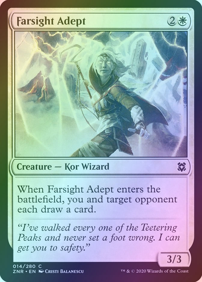 Farsight Adept (ZNR) (14) / Foil