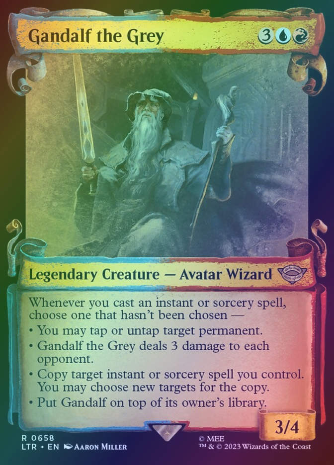 Gandalf the Grey (LTR) (658) / Showcase / Foil