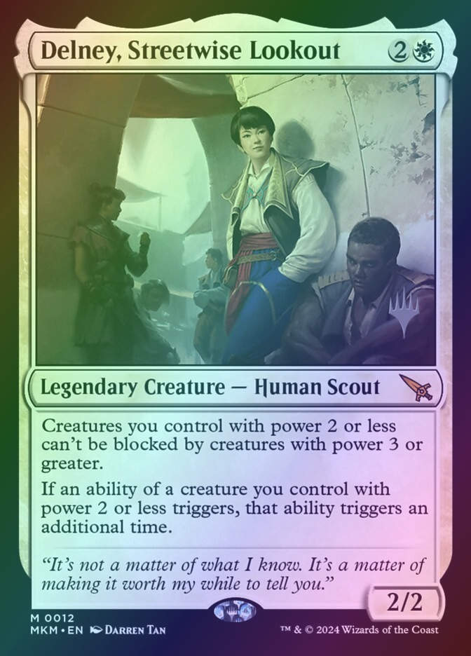 Delney, Streetwise Lookout (PMKM) (12p) / Foil