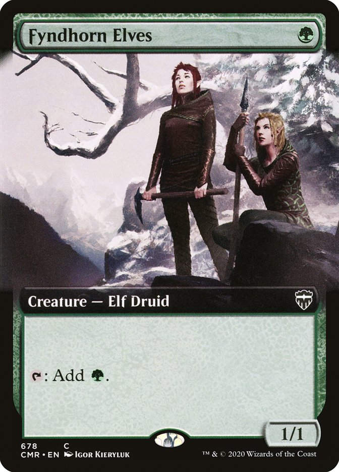Fyndhorn Elves (CMR) (678) / Extended Art