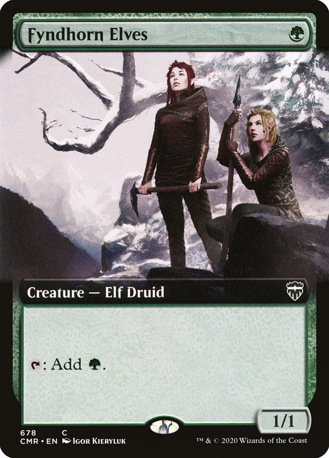 Fyndhorn Elves (CMR) (678) / Extended Art