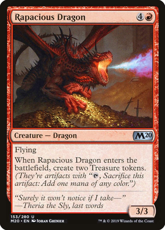 Rapacious Dragon (M20) (153)