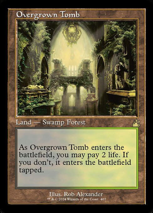 Overgrown Tomb (rvr) (407) / Retro