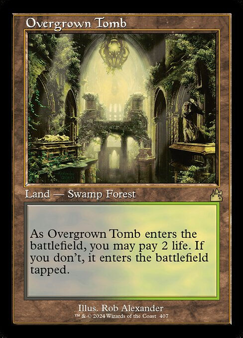 Overgrown Tomb (rvr) (407) / Retro
