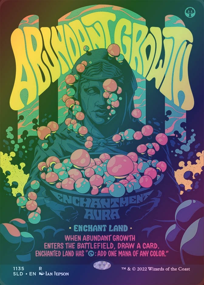 Abundant Growth (SLD) (1135) / Borderless / Foil