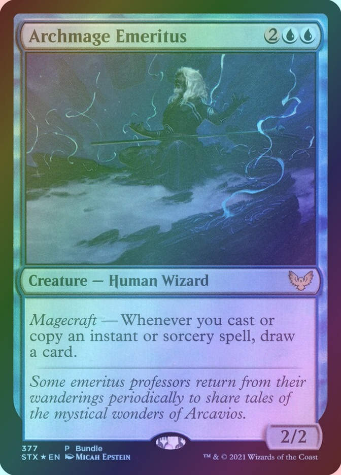 Archmage Emeritus (STX) (377) / Foil