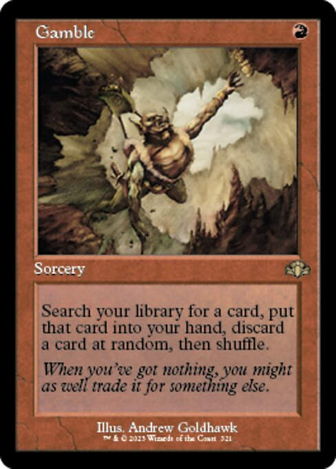 Gamble (DMR) / Showcase